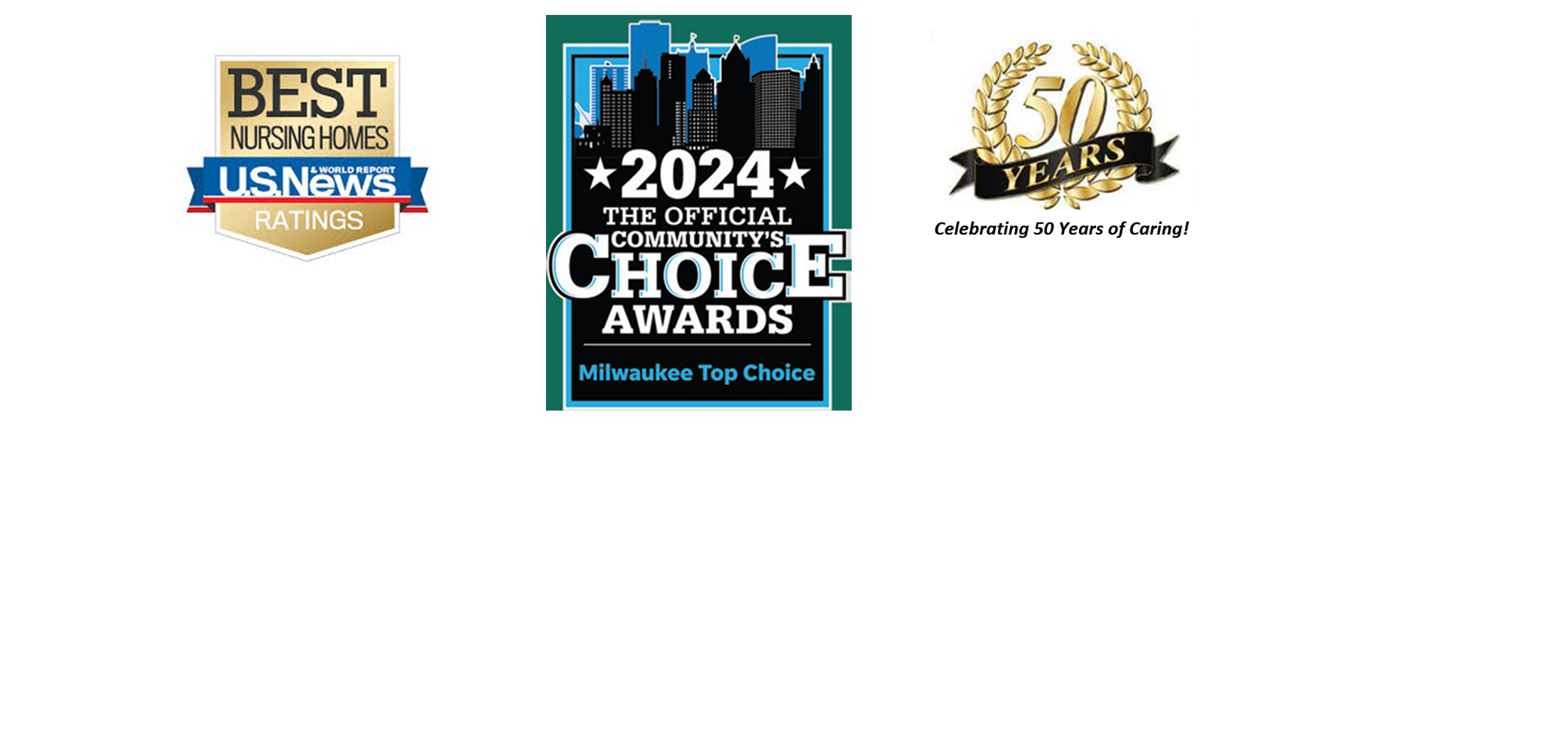 awards-6-16-25 Best Nursing Home - 5 Star Medicare Rated - Top Choice Award - Deficiency Free State Survey!